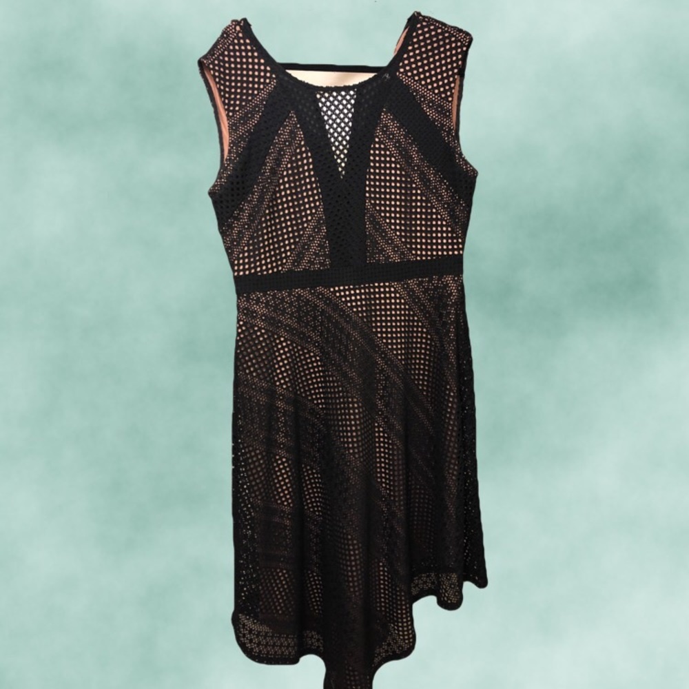 BCBG Black Party Holiday Cocktail Dress size L